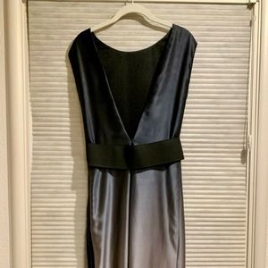 Lanvin Sheath Knee Length Silk Dress Elastic